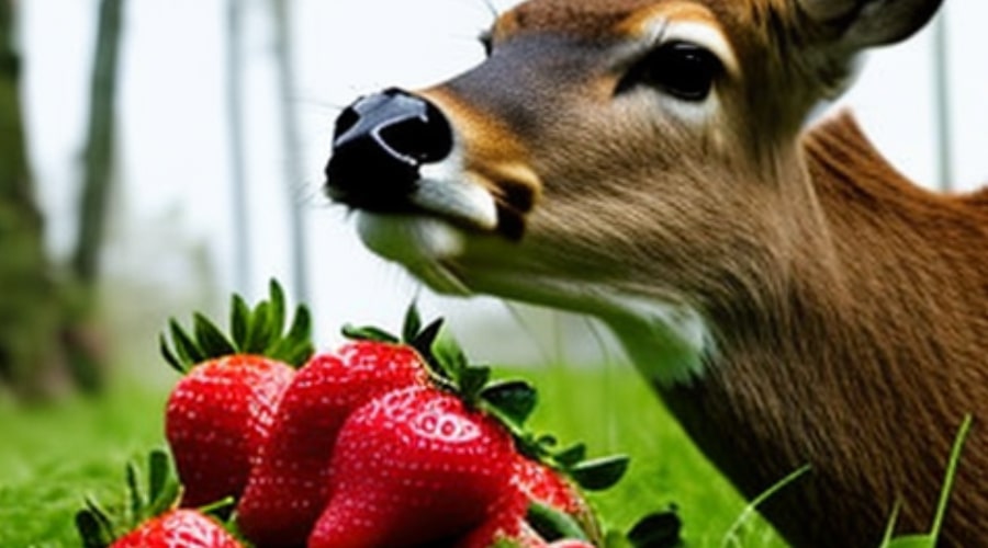 Can Deer Eat Strawberries - animallifehub.com